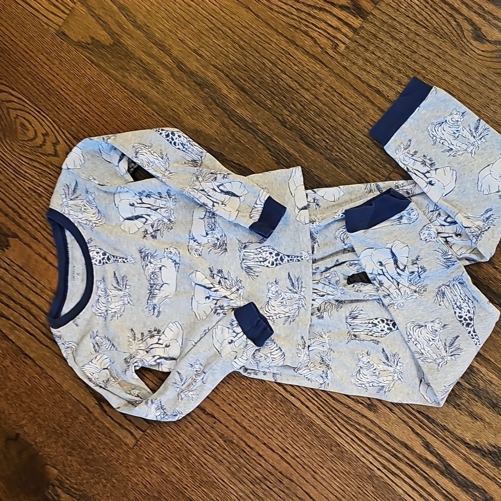 Old Navy, PB Kids, Burt's Bees Kids,  Carters Kids Pajama Set - Red, White, Blue - Picture 9 of 11